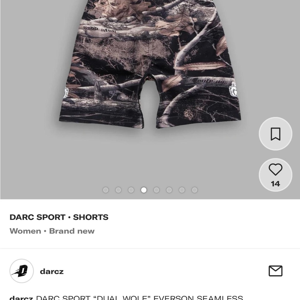 Darc Sport Dual Wolf Seamless Shorts